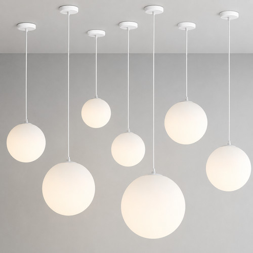 White led pendant lamp - led,