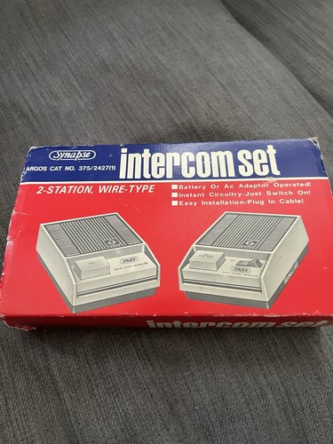 Synapse intercom set station - intercom,