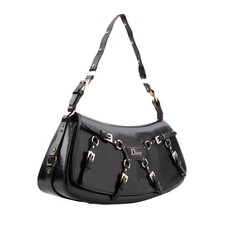 Dior Bondage Black Bag Fall 2003 By John Galliano Shoulder Bag Rare