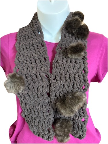 Chocolate brown velvet - brown,