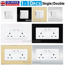 Single Double Socket Switch