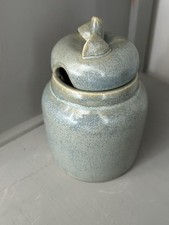 Ceramic, Studio Pottery Jam Jar, Pot With A Lid, Jackie Dee, Pots By Dee, Irish