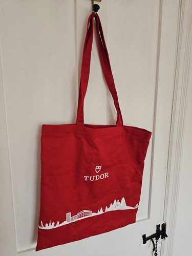 Tudor watch red - watch, bag