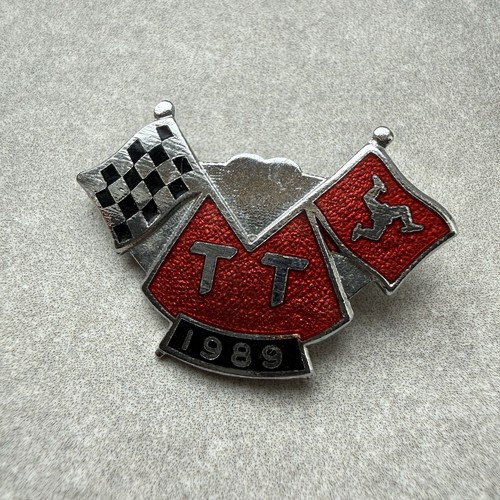 Isle man pin badge 1989 - of,