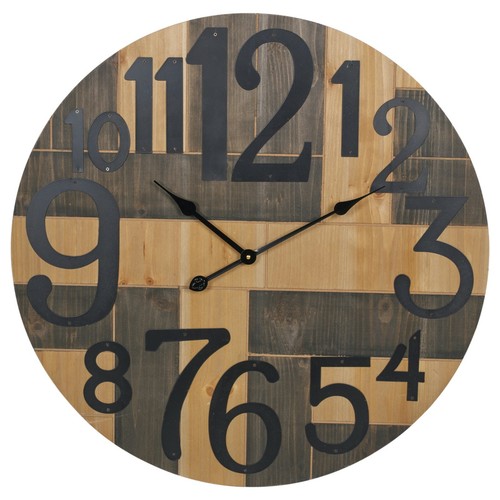 72cm extra large round wooden - round,