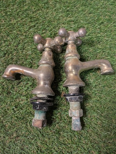 Pair use vintage brass - pair,