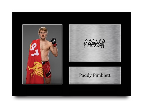 Paddy pimblett signed - pimblett,