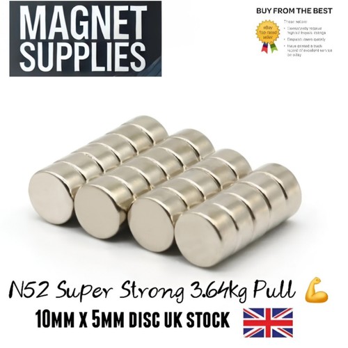 N52 10mm 5mm round - n52, neodymium