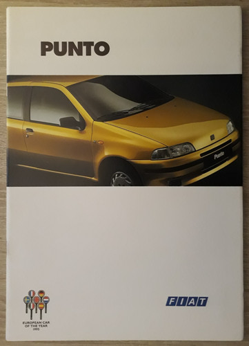 Fiat punto brochure 1995 - fiat,