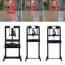 20 Ton Workshop Black Floor Hydraulic Bench Press Benchtop H-Frame Press Steel K
