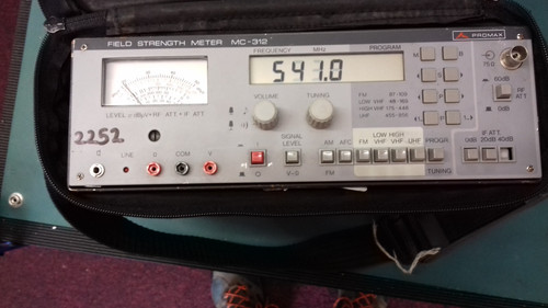 Mc312 field strength meter - field,