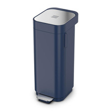 Joseph Joseph Porta 40L Pedal Bin Garbage Trash Bin - Midnight Blue
