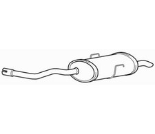 Quality Rear Exhaust Silencer