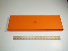 Hermes Paris Empty Orange Tie
