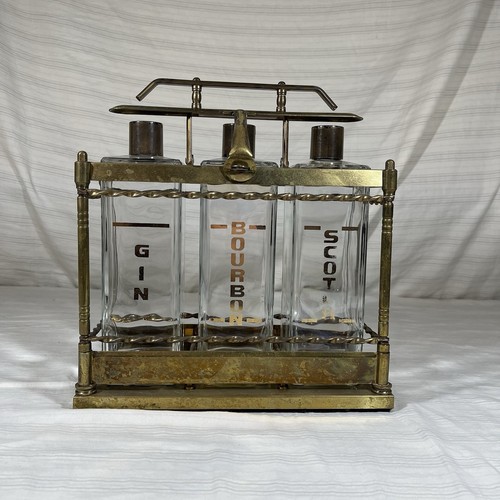 Vintage tantalus decanter set - tantalus,