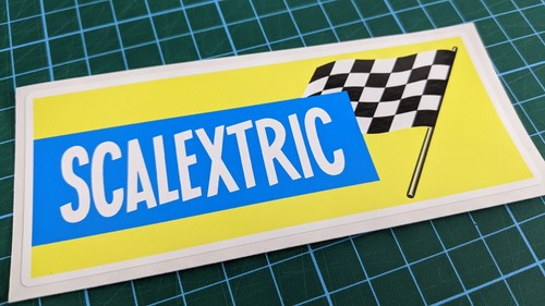 Scalextric 1960s sticker - 1960s,