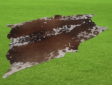 100% New Cowhide Rugs Area Cow Skin Leather (52" x 49") Cow hide SA-2630