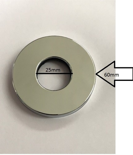 Shower arm cover - shower, plate/back