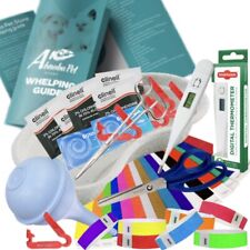 ALPHA DOG Puppy Whelping Kit XS Cord Clamps sterile Forceps Scissors Aspirator