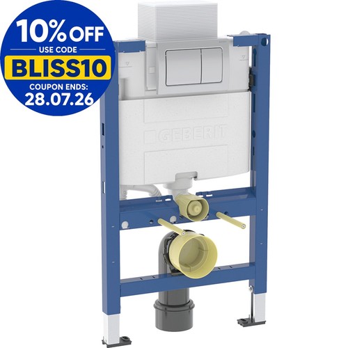 Geberit 820mm duofix wall hung - wall,