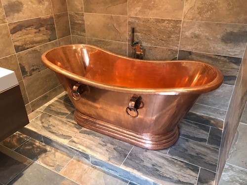 Copper bathtub roman - copper,