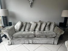 2 x 4 seater Andrew Martin sofas used