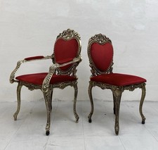 Unusual Pair of Gilt Metal