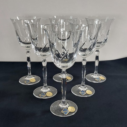 Bohemia crystal wine glass set - bohemia,