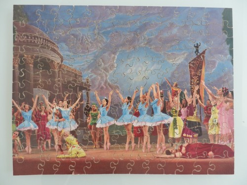 Vintage victory wooden jigsaw - victory,