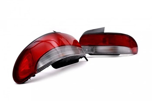 Jdm sti red clear - jdm, rear