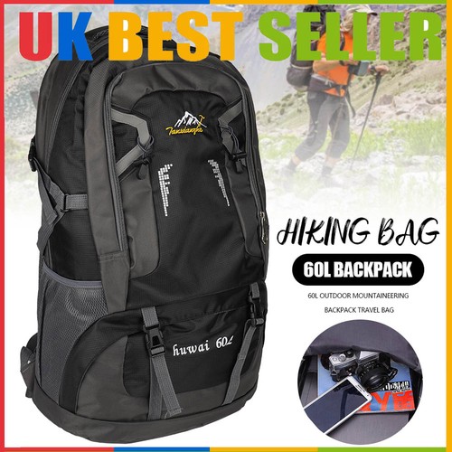 60l large waterproof backpack - large,