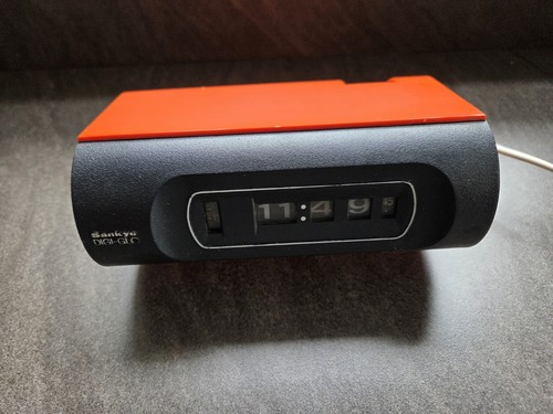 Sankyo digital flip clock - sankyo,