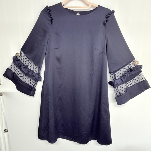 Coast sara spot mesh dress - spot,