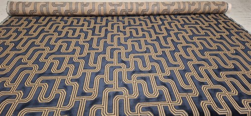 Cut velvet black and gold - black,