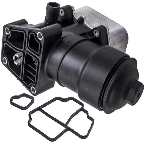 Oil cooler filter housing cap - oil,