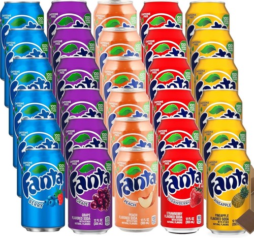 Fanta usa variety party - fanta, 355ml