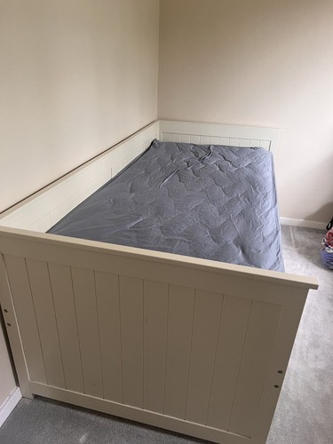 Single trundle bed with - single,