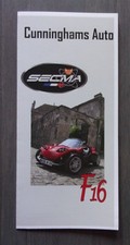 SECMA F16 orig UK Mkt Small Format Sales Brochure from Cunninghams Auto