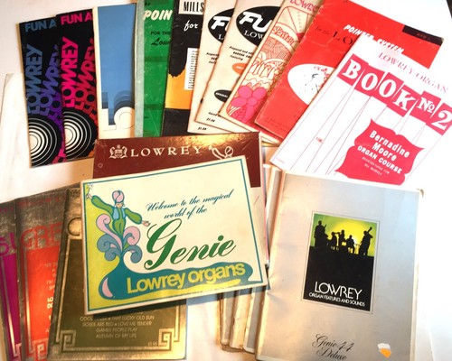 Large lot lowrey organ - large,