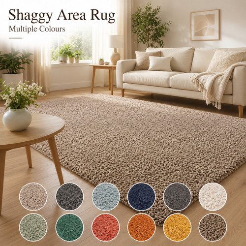 Thick large shaggy rugs - shaggy,