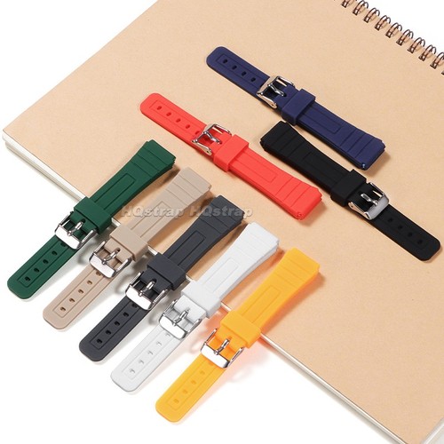 18mm silicone watch band - 18mm, for