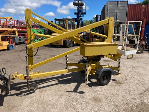 Towable cherry picker scissor - picker,