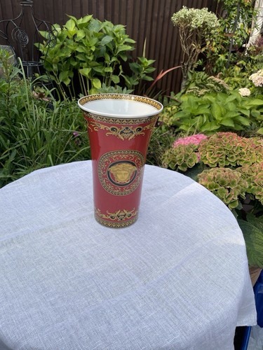 Rosenthal versace medusa rosso - versace,