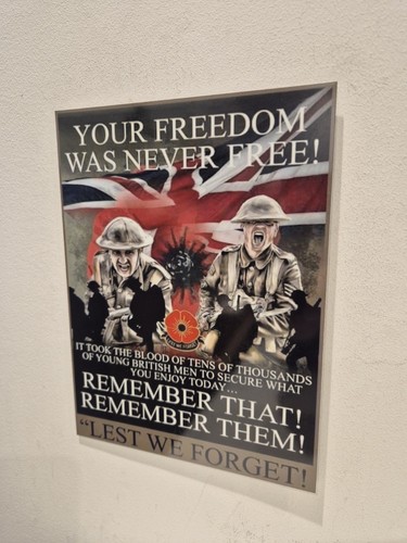 Your freedom was never free - was,
