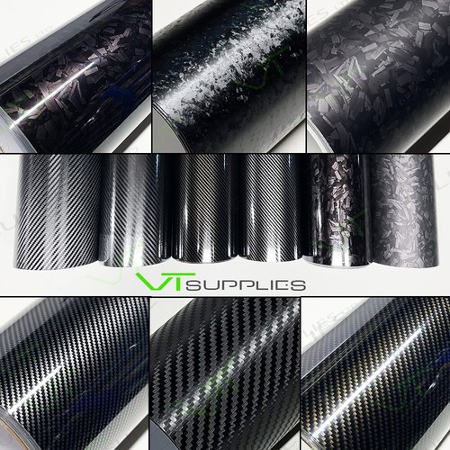 Black carbon vinyl wrap - black,