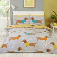 Sausage Dog Single Duvet Cover