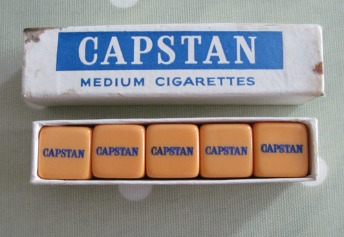 Set vintage capstan poker - set,