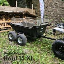QUAD BIKE TIPPING TRAILER | ATV DUMP CART | MULE MUCKING TRAILER | FARM TRAILER