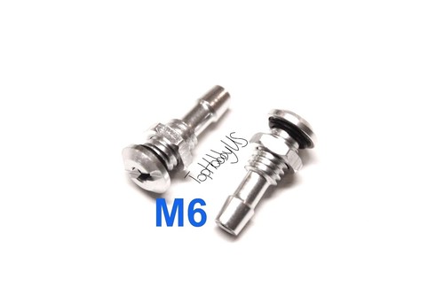 2pcs aluminum bulkhead - m6,