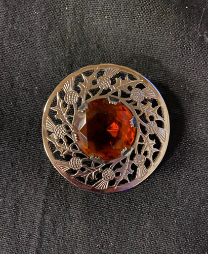Vintage mizpah scottish amber - scottish,